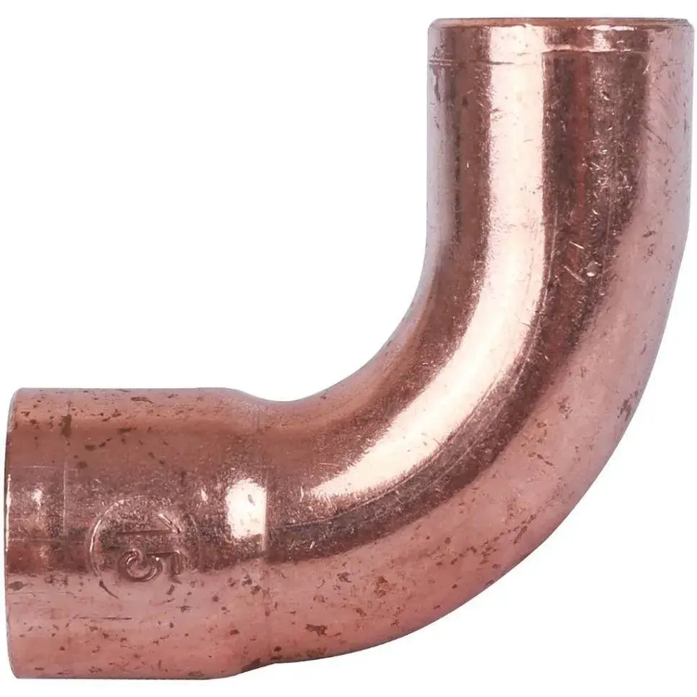 Отвод однораструбный под пайку, Ду 6-76, 90°, тип 5001A (S370V), Sanha