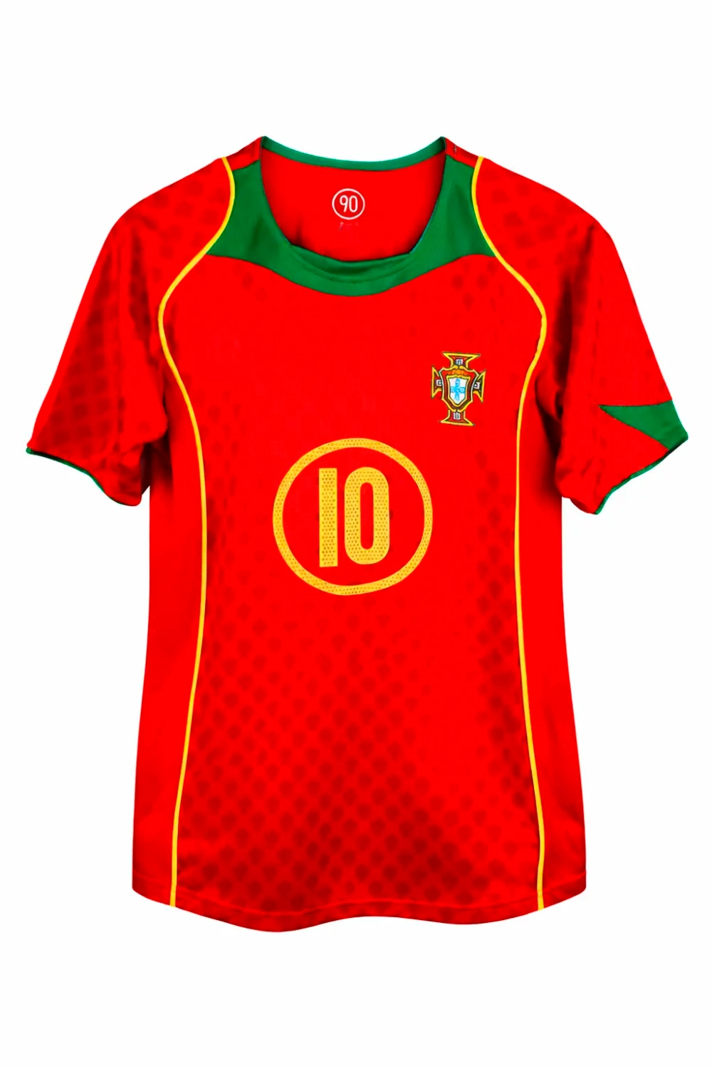 Футболка футбольная сборной Португалии ЕВРО2004 Руй Кошта 10