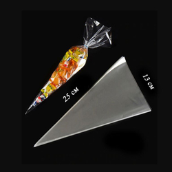 Пакет конус для сладостей 13x25 см (100 шт)