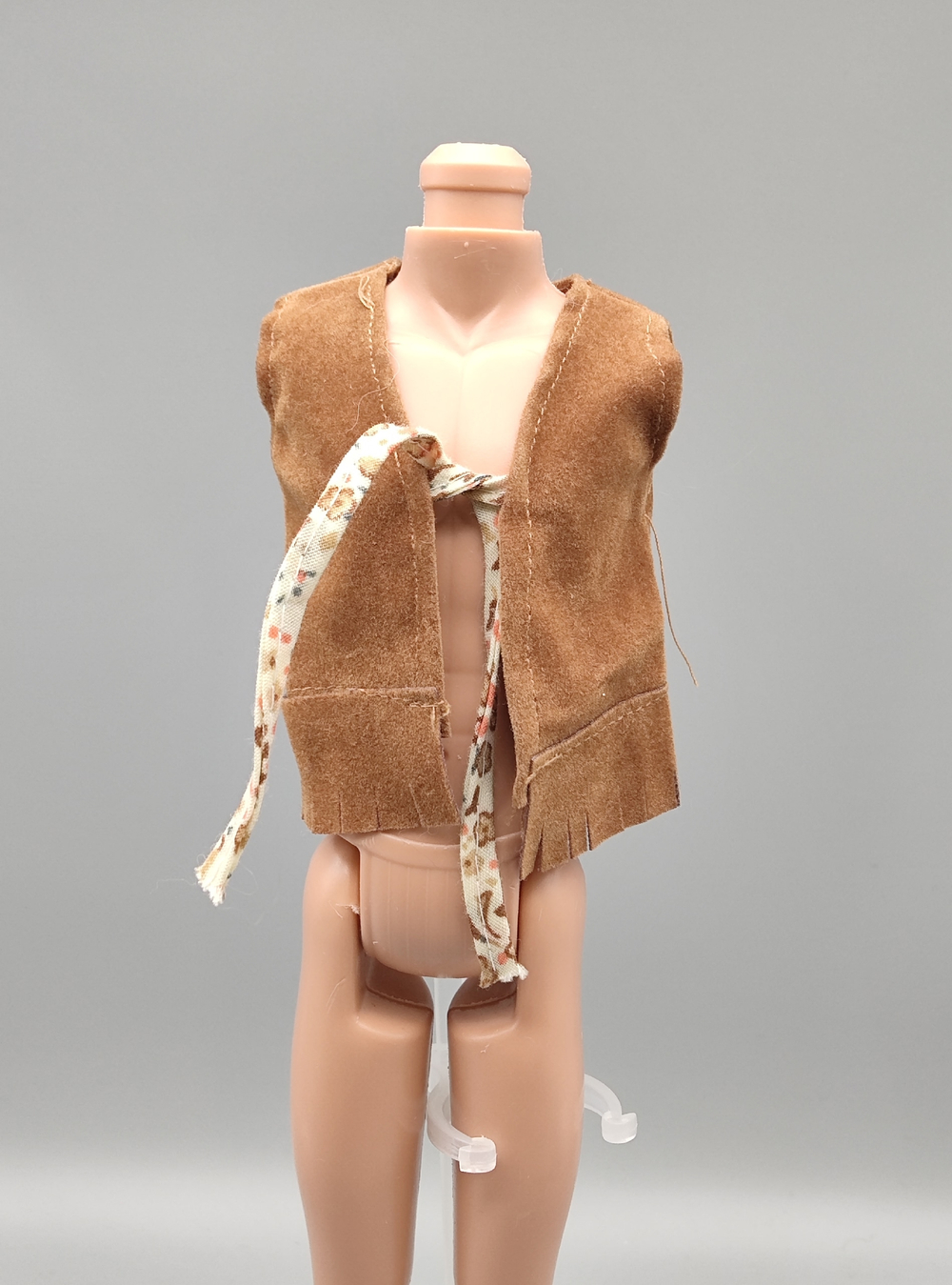 Одежда для куклы Барби Кен винтаж жилет ковбойский 0548