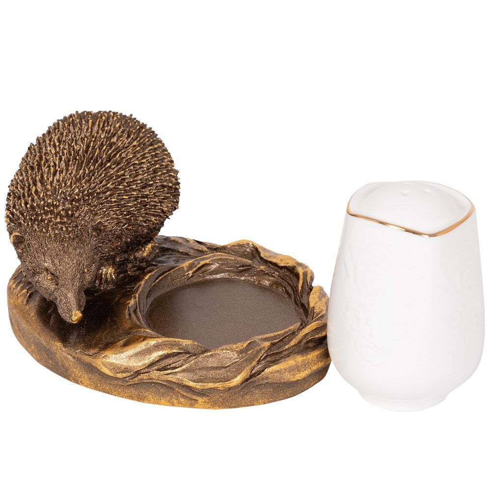 Подставка под специи Ежик Барб Бронза