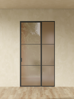 Распашная алюминиевая перегородка Minoli 6