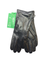 Перчатки. Женские. Материал верха: Кожаные. Подклад: Плюш-флис. Очень мягкие. 10 шт в упаковке.