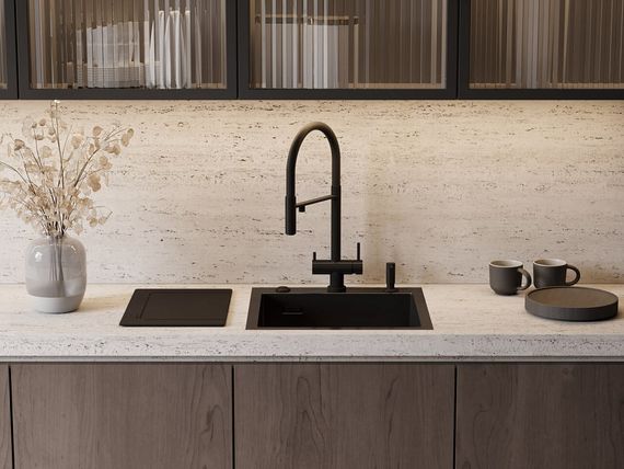 Мойка Akisame 51-GB нерж.сталь/графит(арт.4997013)