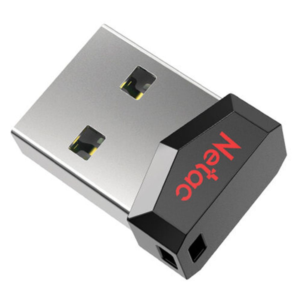 Флеш-диск 16 GB NETAC UM81, USB 2.0, черный, NT03UM81N-016G-20BK