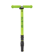 Самокат Maxi Micro Deluxe LED складной, неоновый зеленый