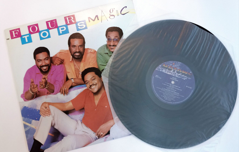Винтажная виниловая пластинка LP Four Tops Magic (Canada 1985)