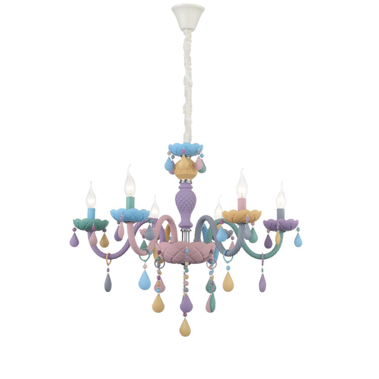 SL1700.783.06 Люстра подвесная ST-Luce Разноцветный E14 6*40W