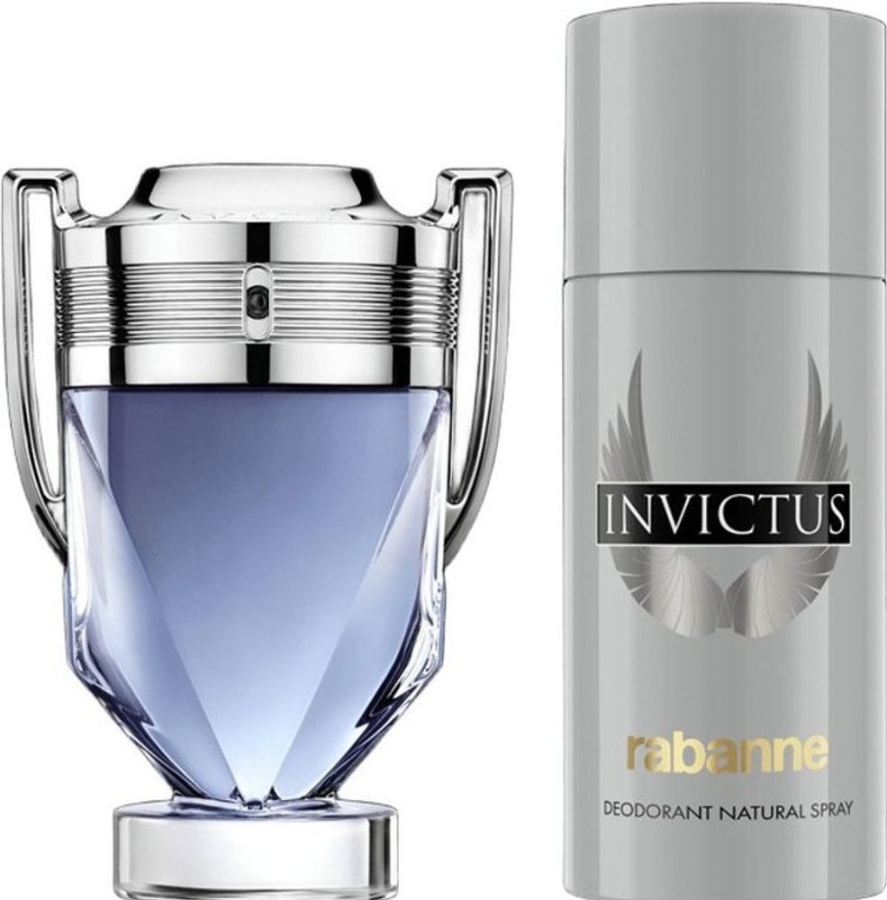 PACO RABANNE INVICTUS SET EDT 100 ML + DEO 150 ML