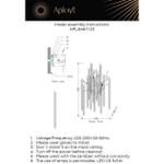 Настенный светильник Aployt Paulina APL.848.11.03