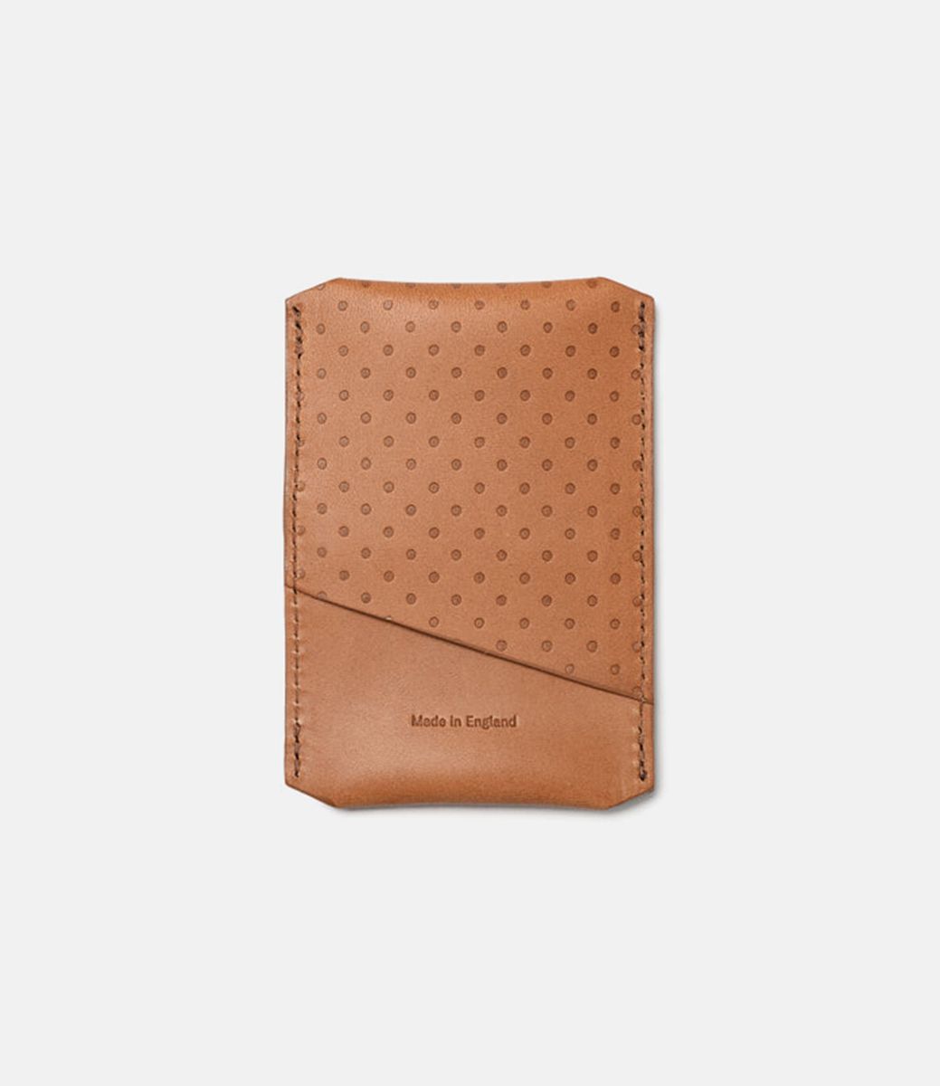 Campbell Cole Simple Card Holder Tan — картхолдер из кожи