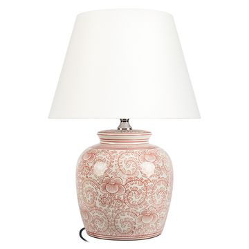 Настольная лампа 1*Е27 10491T Red белый/красный Orchid LOFT IT