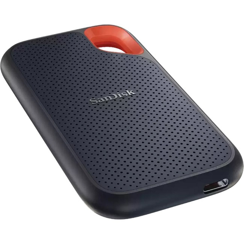 Внешний жесткий диск SSD 2Tb, SanDisk Extreme Portable V2 USB 3.2, Type-C Black (SDSSDE61-2T00-G30)