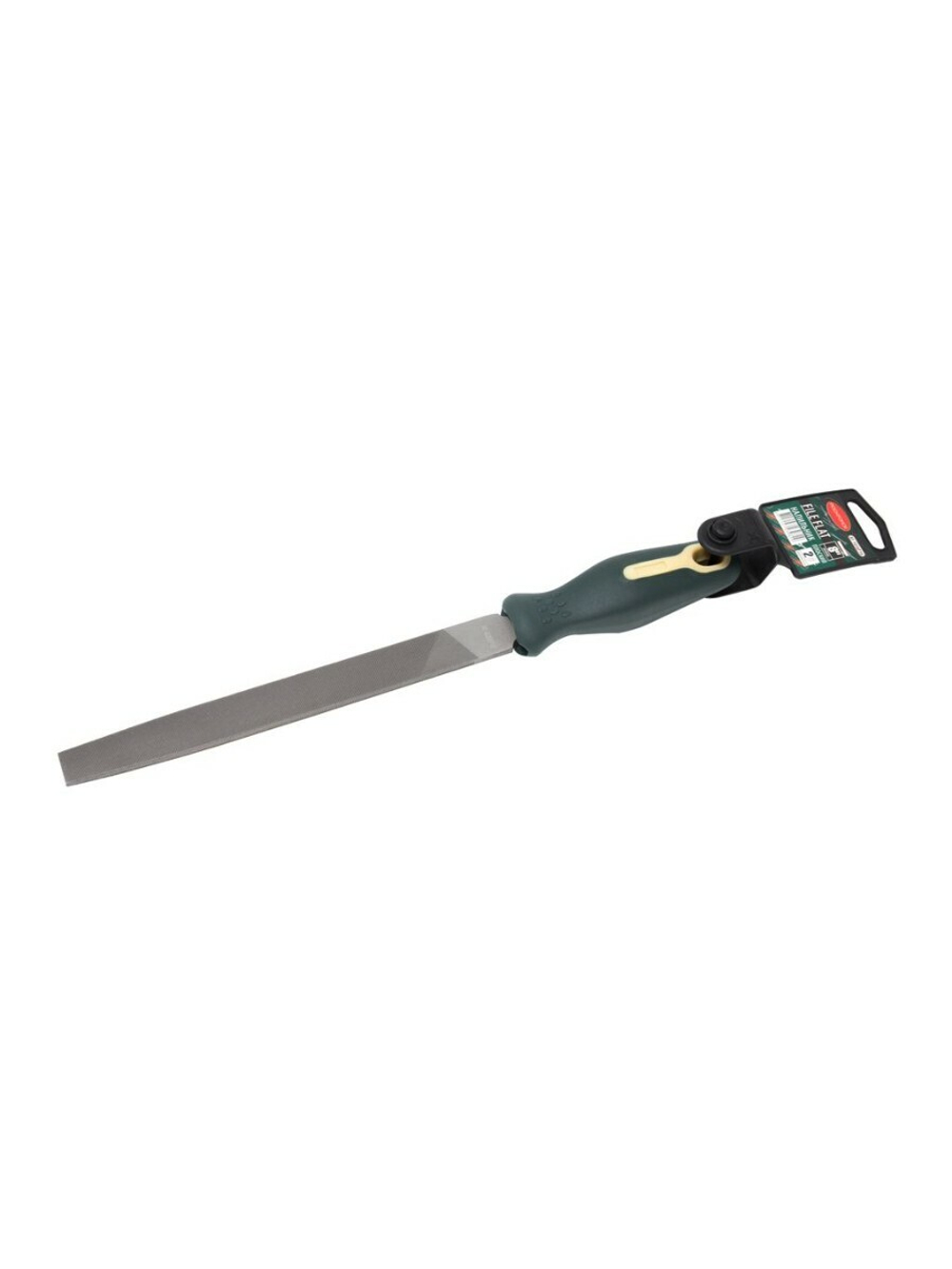 Напильник плоский 10''-250мм, на пластиковом держателе RockForce RF-5056P110