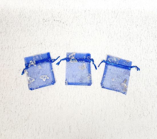 Мешок для подарков бирюза 20 шт