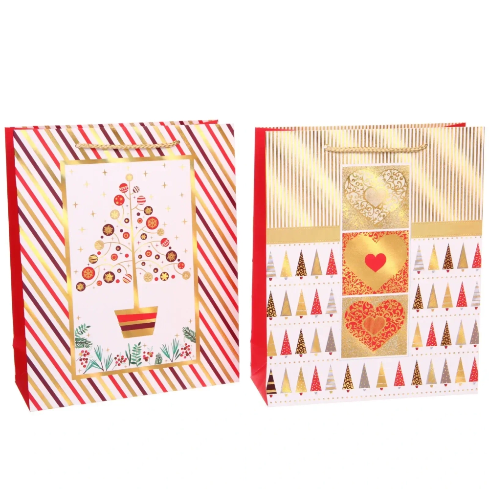 Пакет подарочный «Зимняя нежность» 26*32*10 см, микс