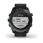 Умные часы Garmin Descent MK2I титановые с DLC-покрытием и черным ремешком