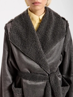 Пальто осеннее жакет начёс барашек