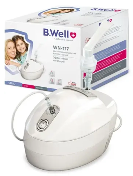 Ингалятор B.Well компрессорный WN-117