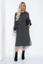 Платье Нирвана (графит) П12416-9 LT Collection