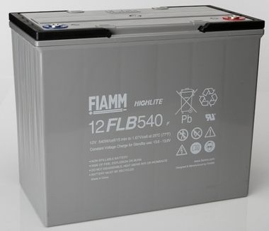 Аккумуляторы FIAMM 12 FLB 540 P - фото 1