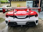 Карбоновый обвес для Ferrari 488 2015-2020 переделка в 488 Challenge Evo Феррари