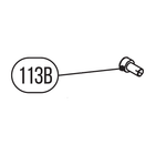 Запчасть №113B для HGSR. Болт с внутренним шестигранником Запчасть №113B для HGSR. Болт с внутренним шестигранником