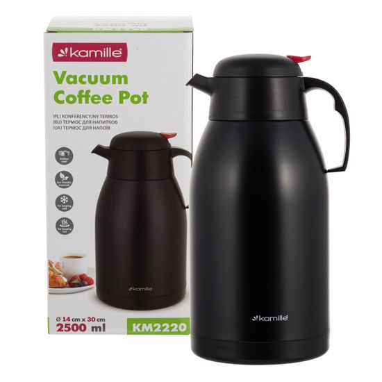 Термос конференция 2500 мл. Kamille KM 2220 из нержавеющей стали