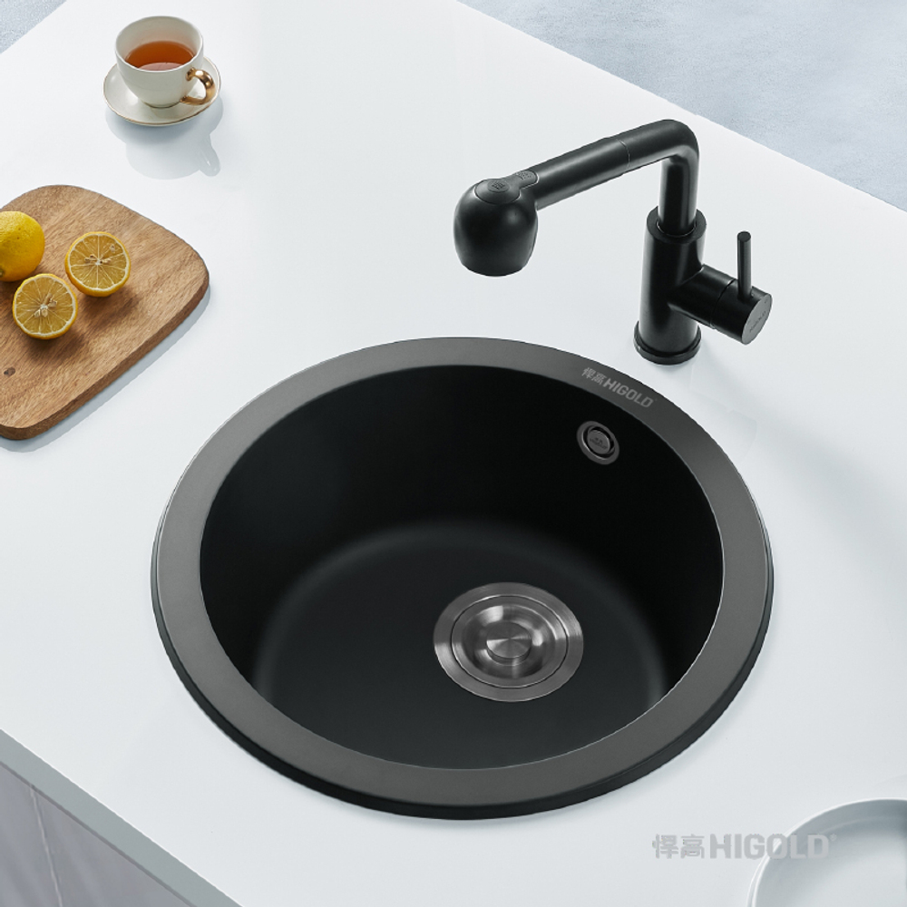 Кухонная мойка, φ450x185 мм, 1 чаша