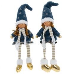 GAEM Игрушка набивная "Мальчик, Девочка", L16 W12 H65/21 см, 2в.