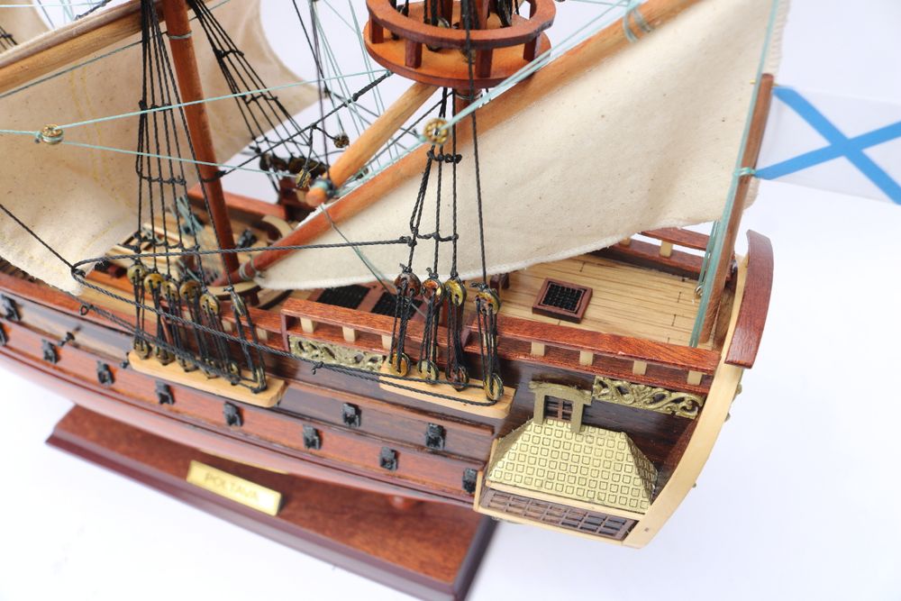 Van Der Heijden Модель парусника Полтава, Россия