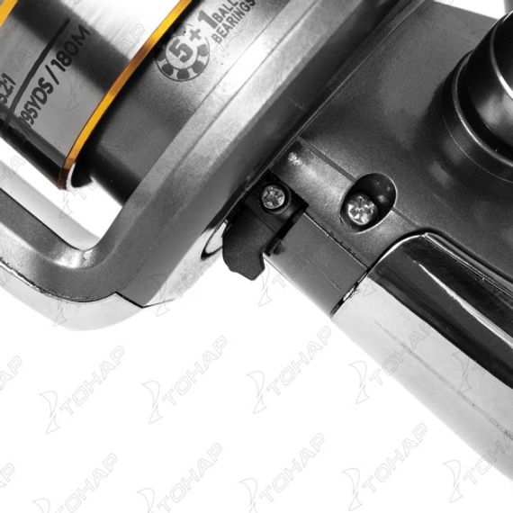 Катушка MIOKI 5000 BR 5+1 подшип + зап.шпуля Helios (HS-KF-M5000-S)