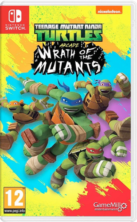 Teenage Mutant Ninja Turtles: Wrath of the Mutants [Switch, английская версия]