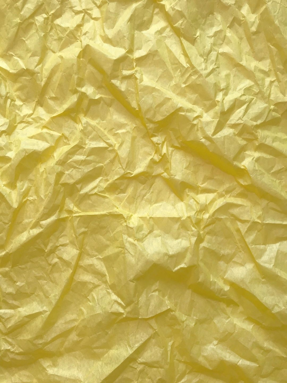 Бумага тишью 50 х 66 см (10 листов), лимонная