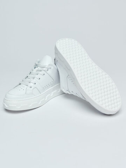 Кеды из мягкой кожи