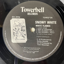 Винтажная виниловая пластинка LP Snowy White, White Flames (UK 1983) Open Carefully