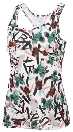 Женский топ теннисный Fila Mila - разноцветный