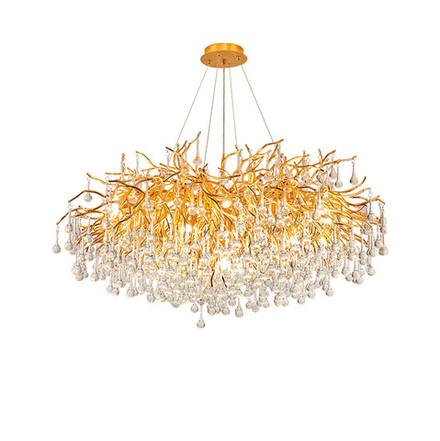 Люстра Droplet Chandelier Circle D80 By Imperiumloft