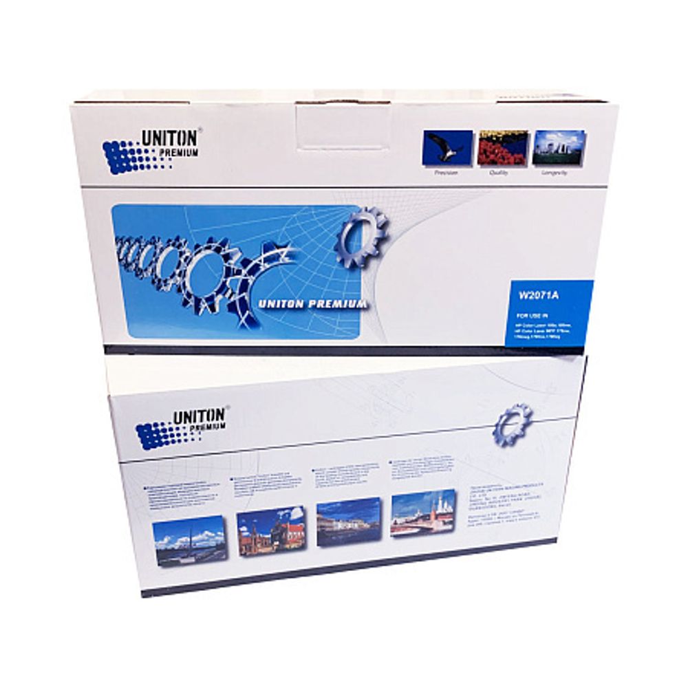 Картридж W2071A для HP Color LJ 150/MFP178/MFP179 (117A) голубой (0,7К) UNITON Premium