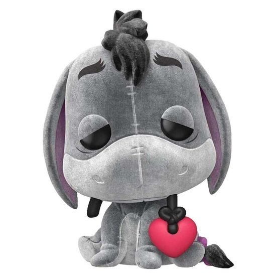 Фигурка Funko POP! Disney Winnie the Pooh Eeyore w/Heart (FL) (Exc) (1170) 60312 / Фигурка Фанко ПОП! по мотивам вселенной "Дисней", Иа-Иа