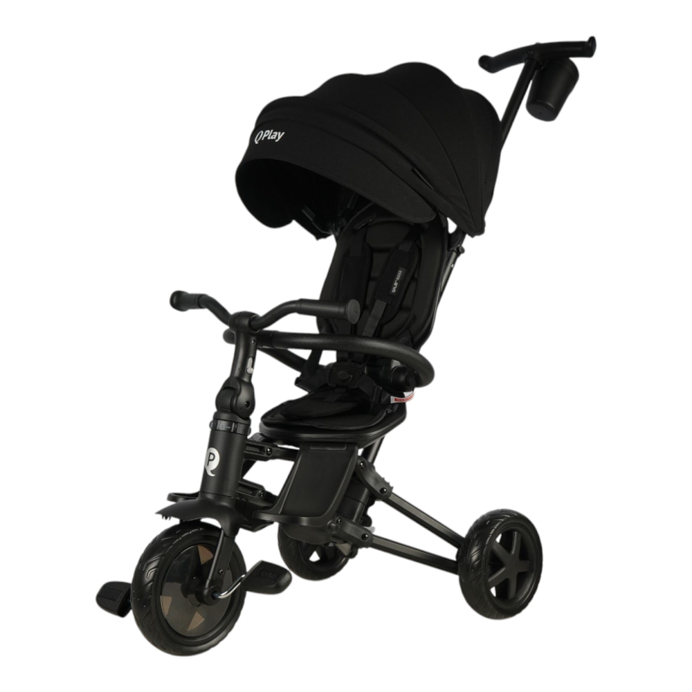 Велосипед трехколесный Qplay S700-16 Rider Black (EVA/Black)