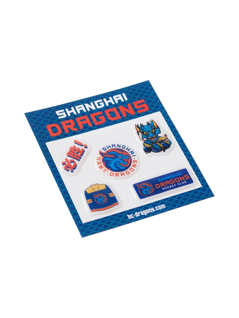 3D Стикеры ХК "Шанхайские Драконы"