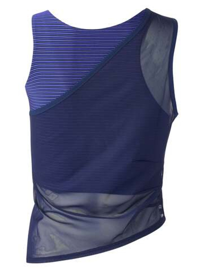 Женский топ теннисный Nike Dri-Fit ADV Slam Tank W - obsidian/white