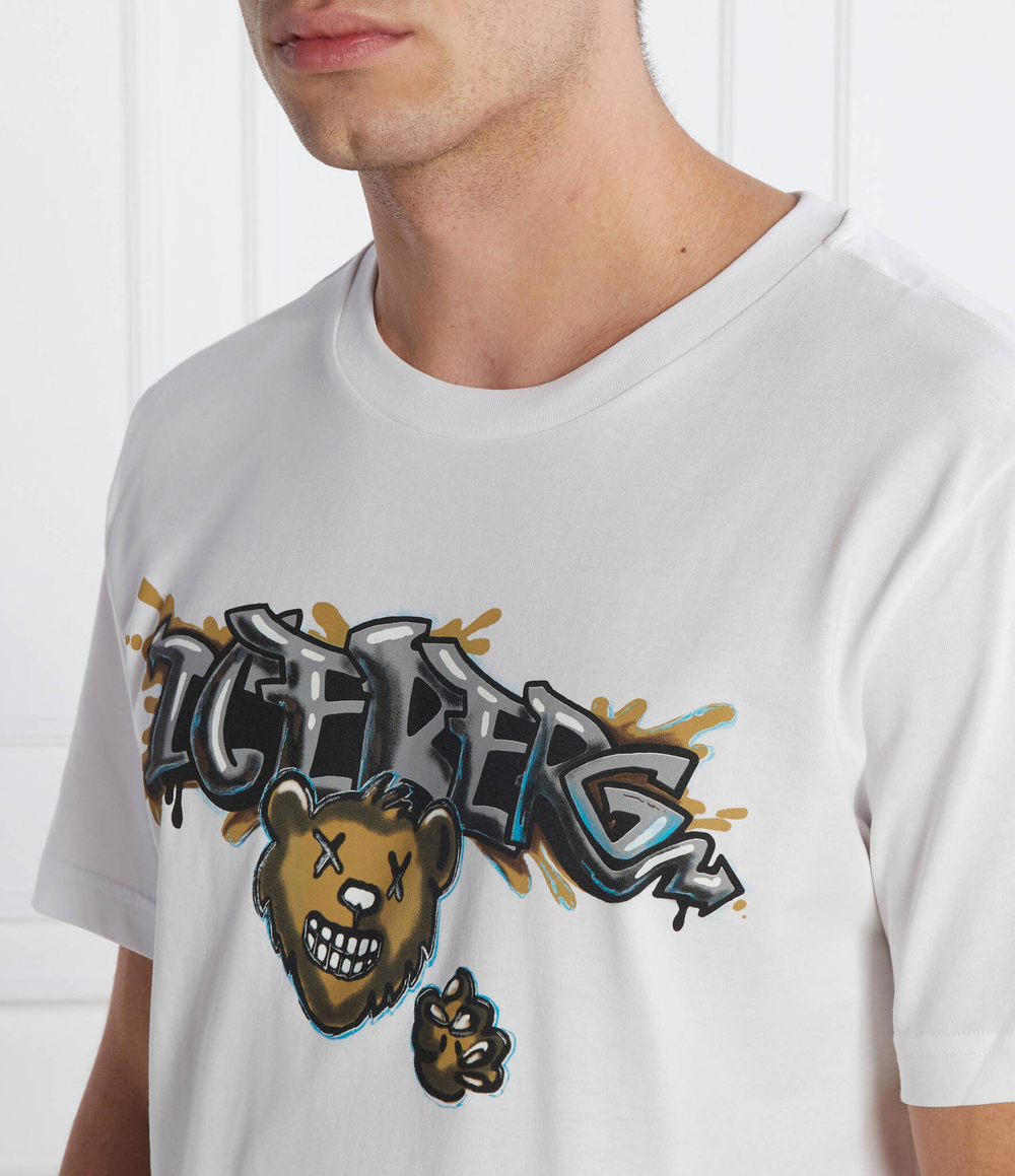 Футболка Iceberg - белый(242 I1P F02G 6306)