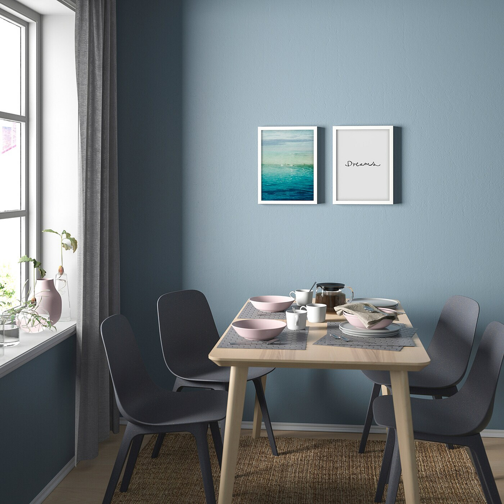 IKEA BILD  (ИКЕА БИЛД)  -  Плакат, Мечты о серфинге, 30x40 см