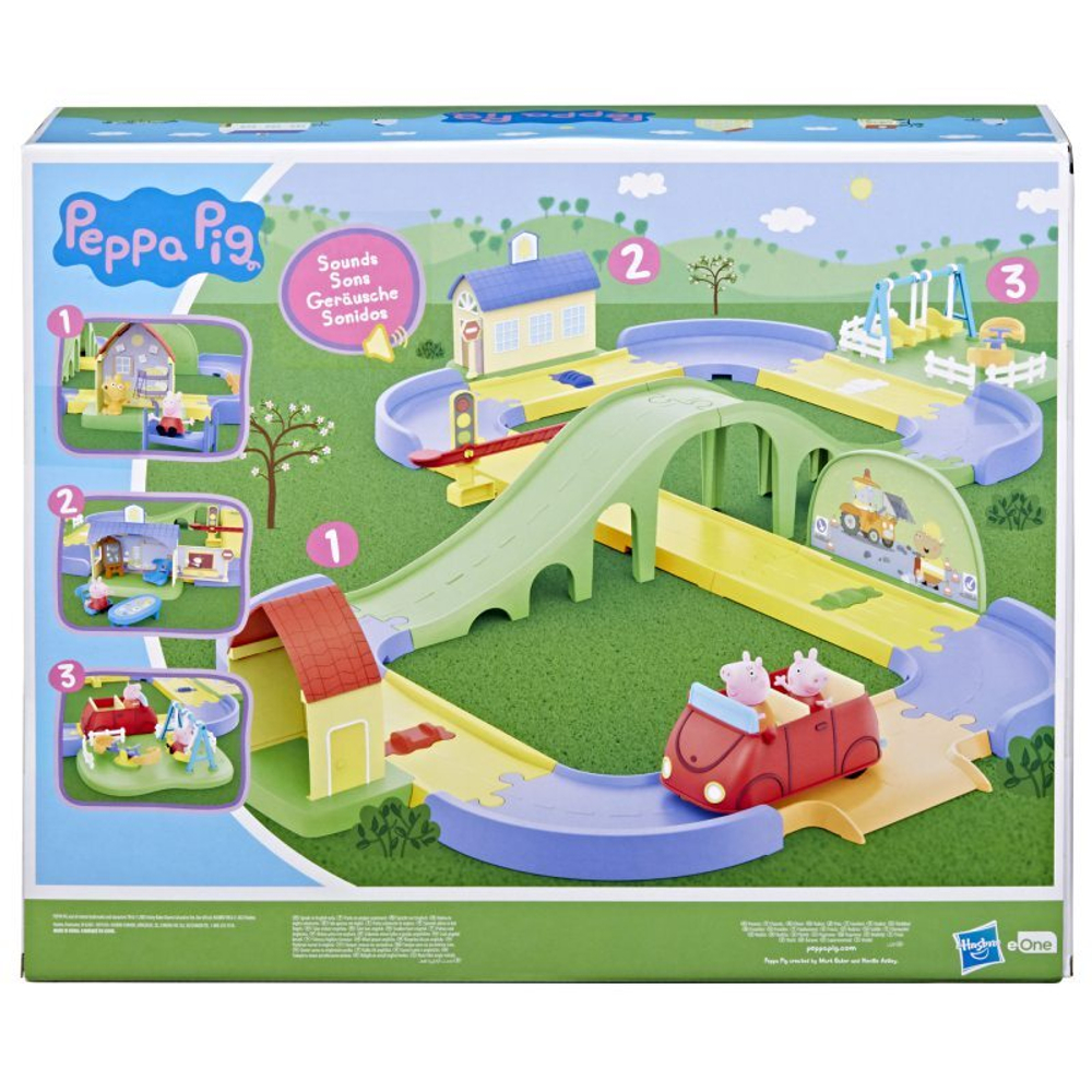 Hasbro Peppa Pig - Удивительное путешествие свинки Пеппы + автомобиль F4822