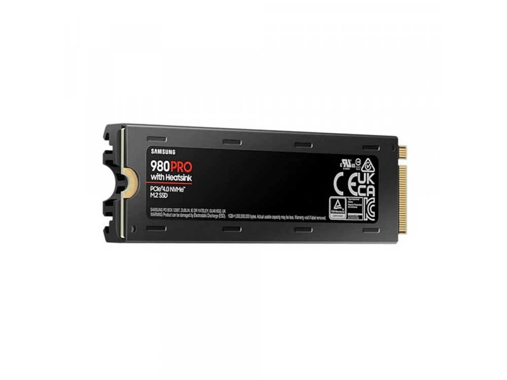SSD накопитель Samsung 980 PRO Black 2ТБ, M.2 2280, PCIe 4.0 x4, NVMe [MZ-V8P2T0CW]