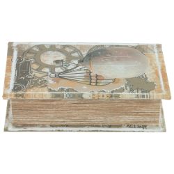 GAEM Шкатулка-книга, L11 W5 H17 см