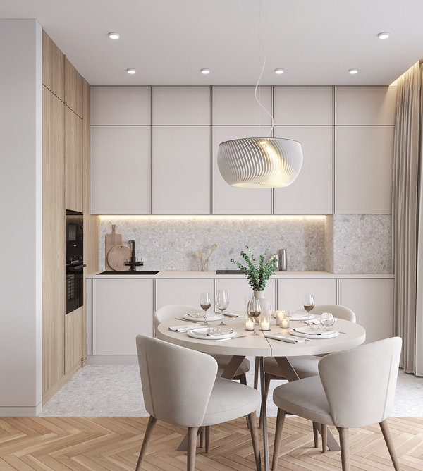 Примеры современных дизайнов кухонь из интернета