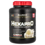 ALLMAX, Hexapro™, высокопротеиновый нежирный рацион, французская ваниль, 2,27 кг (5 фунтов)